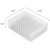 image:imageYamazaki Home Self Draining Soap Tray  Floating Holder Dish for Sink Silicone No Assembly Req  Selfdraining soap tray with a slanted base that directs excess water back into the sink Adds practical everyday storageClear