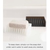 image:imageYamazaki Home Self Draining Soap Tray  Floating Holder Dish for Sink Silicone No Assembly Req  Selfdraining soap tray with a slanted base that directs excess water back into the sink Adds practical everyday storageClear