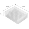 image:imageYamazaki Home Self Draining Soap Tray  Floating Holder Dish for Sink Silicone No Assembly Req  Selfdraining soap tray with a slanted base that directs excess water back into the sink Adds practical everyday storageClear