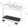 image:imageYamazaki Home Toothbrush and Toothpaste Holder for Bathroom Countertop Steel Water Resistant No Assembly Req  Durable steel stand designed for bathroom countertops A smart fit for modern homes Helps keep everyday spaces organizedWhite