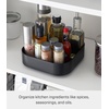 image:imageYamazaki Home Tower 360 Rotating Storage Rack  NonSlip Lazy Susan Organizer for Cosmetics Skincare and Spices  Abs PlasticBlack