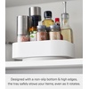 image:imageYamazaki Home Tower 360 Rotating Storage Rack  NonSlip Lazy Susan Organizer for Cosmetics Skincare and Spices  Abs PlasticWhite
