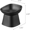 image:imageYamazaki Home Tower Elevated Ceramic Pet Food Bowl  Angled NonSlip Microwave amp Dishwasher Safe  67OzBlack