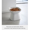 image:imageYamazaki Home Tower Elevated Ceramic Pet Food Bowl  Angled NonSlip Microwave amp Dishwasher Safe  67OzWhite