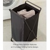 image:imageYamazaki Home Tower Laundry Basket  Foldable Storage Hamper Organizer 25  Steel  109 Gallons 45 Liters  Lightweight collapsible laundry basket ideal for small spaces A smart fit for modern homes Keeps essentials organizedBlack