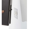 image:imageYamazaki Home Tower Self Adhesive Kitchen Soap Dispener Wall Or Sink Mounted Pump Dispenser for Hand Or Dish Soap  Abs PlasticBlack