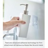 image:imageYamazaki Home Tower Self Adhesive Kitchen Soap Dispener Wall Or Sink Mounted Pump Dispenser for Hand Or Dish Soap  Abs PlasticWhite