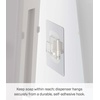 image:imageYamazaki Home Tower Self Adhesive Kitchen Soap Dispener Wall Or Sink Mounted Pump Dispenser for Hand Or Dish Soap  Abs PlasticWhite