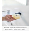 image:imageYamazaki Home Tower Self Adhesive Magnetic Soap Holder Bathroom Wall Mounted Sanitary Bar Soap Hanger for Shower  Abs Plastic