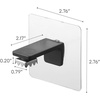 image:imageYamazaki Home Tower Self Adhesive Magnetic Soap Holder Bathroom Wall Mounted Sanitary Bar Soap Hanger for Shower  Abs Plastic