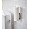 image:imageYamazaki Home Tower Self Adhesive Toilet Paper Holder Organizer Wall Or Toilet Mountable Bathroom Storage  SteelBlack