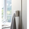 image:imageYamazaki Home Tower SelfAdhesive Kitchen Dish Towel Or Tea Towel Holder Wall Mounted Cloth Hanger  Abs Plastic
