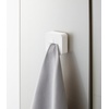 image:imageYamazaki Home Tower SelfAdhesive Kitchen Dish Towel Or Tea Towel Holder Wall Mounted Cloth Hanger  Abs Plastic