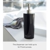 image:imageYamazaki Home Tower Shower Dispenser  Contemporary Bottle Pump  Shampoo  Abs Plastic  169 Fluid Oz 500 MlBlack