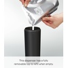 image:imageYamazaki Home Tower Shower Dispenser  Contemporary Bottle Pump  Shampoo  Abs Plastic  169 Fluid Oz 500 MlBlack