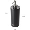 image:imageYamazaki Home Tower Shower Dispenser  Contemporary Bottle Pump  Shampoo  Abs Plastic  169 Fluid Oz 500 MlBlack