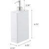 image:imageYamazaki Home Tower Shower Dispenser  Contemporary Bottle Pump  Shampoo  Abs Plastic  24 Fluid Oz 700 Ml