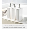 image:imageYamazaki Home Tower Shower Dispenser  Contemporary Bottle Pump  Shampoo  Abs Plastic  24 Fluid Oz 700 Ml