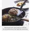 image:imageYamazaki Home Tower Silicone Kitchen Spoon Hygienic With Integrated Tool Rest Floating Clean Design  SiliconeSpatula