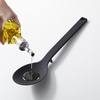 image:imageYamazaki Home Tower Silicone Kitchen Spoon Hygienic With Integrated Tool Rest Floating Clean Design  SiliconeSpoon