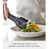 image:imageYamazaki Home Tower Silicone Kitchen Spoon Hygienic With Integrated Tool Rest Floating Clean Design  SiliconeTongs
