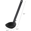 image:imageYamazaki Home Tower Silicone Ladle  Ladle  Silicone BlackLadle