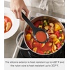 image:imageYamazaki Home Tower Silicone Ladle  Ladle  Silicone BlackSpoon