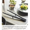 image:imageYamazaki Home Tower Silicone Ladle  Ladle  Silicone BlackTweezers