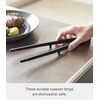 image:imageYamazaki Home Tower Silicone Ladle  Ladle  Silicone BlackTweezers