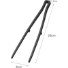 image:imageYamazaki Home Tower Silicone Ladle  Ladle  Silicone BlackTweezers