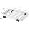 image:imageYamazaki Home Tower Soap Tray  Steel Holder Dish for Sink  SteelWhite