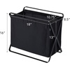image:imageYamazaki Home Tower Space Saving Storage Hamper  Floor 16  Steel  85 Gallon 32 LitersBlack