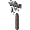 image:imageYAMAZAKI Home Magnetic Key Rack with Tray Steel One Size WhiteBlack