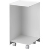 image:imageYAMAZAKI Home Tower Rolling Toilet Paper Stocker  Steel  Holds Up to 12 Rolls of Toilet PaperWhite