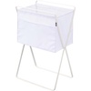 image:imageYAMAZAKI Home Tower Space Saving Storage Hamper 276  Steel  98 Gallons 35 LitersWhite