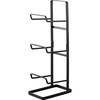 image:imageYAMAZAKI Home Tower Steel Storage Rack for Yoga Mats amp Foam Rollers  Includes Hooks for Fitness Accessories  SteelBlack