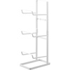image:imageYAMAZAKI Home Tower Steel Storage Rack for Yoga Mats amp Foam Rollers  Includes Hooks for Fitness Accessories  SteelWhite