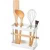 image:imageYAMAZAKI Home Wide Tool Stand  Kitchen Utensil Holder Cooking Storage Organizer  No Assembly Req
