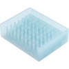 image:imageYamazaki Home Self Draining Soap Tray  Floating Holder Dish for Sink Silicone No Assembly Req  Selfdraining soap tray with a slanted base that directs excess water back into the sink Adds practical everyday storageBlue