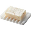 image:imageYamazaki Home Soap Tray  Silicone Holder Dish for Sink Silicone No Assembly Req  Sloped base directs water back into the sink to keep counters dry Easytoclean design requires no assembly Saves spaceWhite