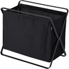 image:imageYamazaki Home Tower Space Saving Storage Hamper  Floor 16  Steel  85 Gallon 32 LitersBlack