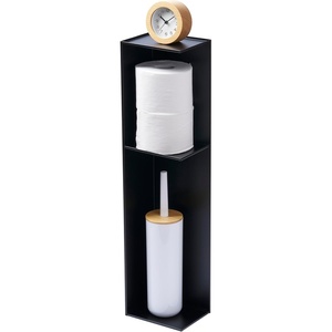 image:imageYAMAZAKI Home Bathroom Organizer Steel No AssemblyBlack