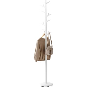 image:imageYAMAZAKI Home Branch Coat Rack TreeStanding Coat and Hat Hanger 69  SteelWhite
