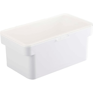 image:imageYAMAZAKI Home Tower Airtight Pet Food Storage Container  Cat And Dog Food Holder Bin With Transparent Lid And Handle  Medium  Polypropylene  8 Lbs 16 Gallons 6 QuartsWhiteWhite