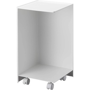 image:imageYAMAZAKI Home Tower Rolling Toilet Paper Stocker  Steel  Holds Up to 12 Rolls of Toilet PaperWhite