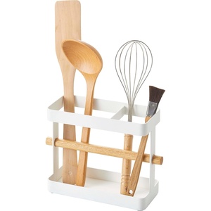 image:imageYAMAZAKI Home Wide Tool Stand  Kitchen Utensil Holder Cooking Storage Organizer  No Assembly Req