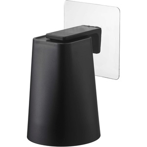 image:imageYamazaki 5488 Film Hook Magnetic Tumbler Black Approx W 28 x D 28 x H 37 inches 7 x 75 x 95 cm Tumbler Approx 28 x 30 x 49 inches 7 x 75 x 125 cm Whole When Storeed Tower