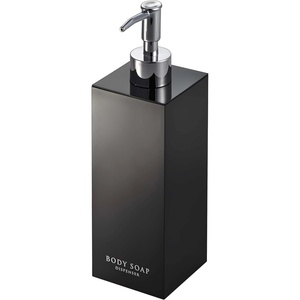 image:imageYamazaki Home Mist Shampoo Dispenser for Shower Gel Pump Bottle  Shampoo  Abs Plastic Black
