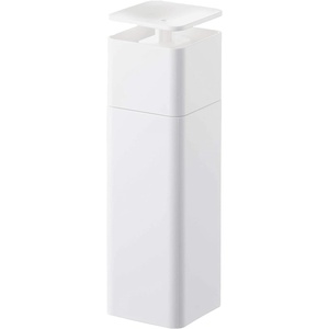 image:imageYamazaki Home One Handed Dispenser Plastic 85 Fluid oz  250 milliliters No Assembly ReqWhite