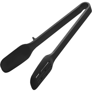 image:imageYamazaki Home Tower Silicone Kitchen Spoon Hygienic With Integrated Tool Rest Floating Clean Design  SiliconeTongs